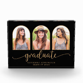 Modern Gold Arch 3 Foto Abschluss