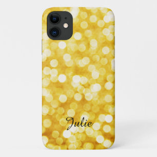 Modern Gold Bokeh Apple iPhone 11 Fall Case-Mate iPhone Hülle