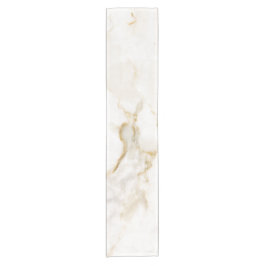 Modern Gold Effect Marmormuster Kurzer Tischläufer