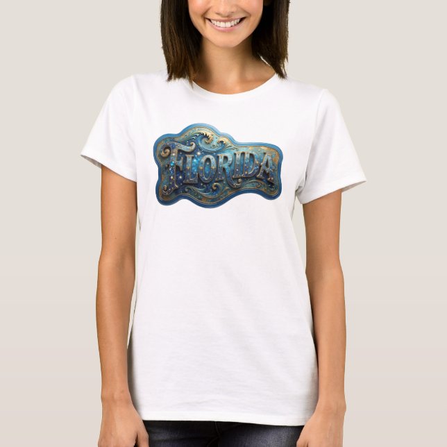 Modern Gold FLORIDA T-Shirt (Vorderseite)