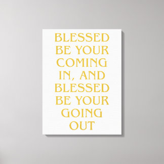 Modern Gold Jewish Wall Art - Piece 1 of 3 Leinwanddruck