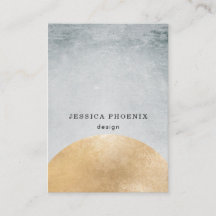 Modern Goldener Kreis Aquarell Grau Schwarz