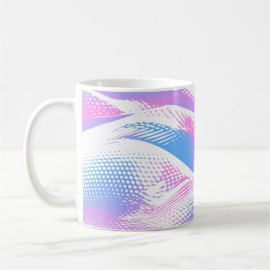 🌟 Modern Gradient Textur - Smooth & Stylish 🎨 Kaffeetasse
