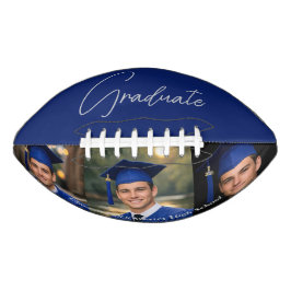 Modern Graduation Party Photo Display Football