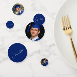 Modern Graduation Party Photo Display Konfetti