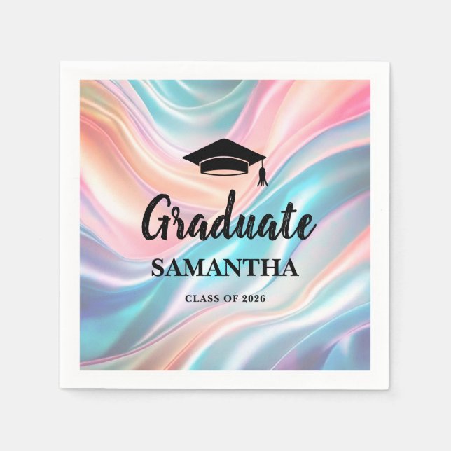 Modern  Graduation  Serviette (Vorderseite)