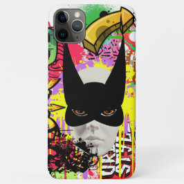 Modern graffiti elegant unique vibrant painted Case-Mate iPhone hülle