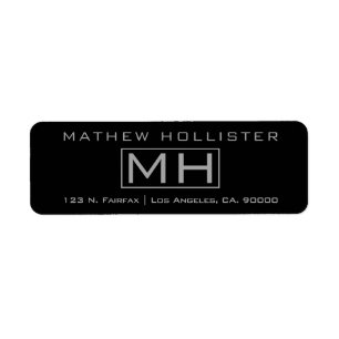 Modern Grau & Schwarz Professionell