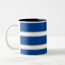 MODERN _GRAY_DEEP BLUE_ Zwei-Tonen-KAFFEE-TASSE