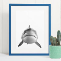 Modern Great White Shark Portrait