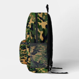 Modern Green Camouflage Backpack – Premium Army Bedruckter Rucksack