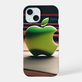 Modern Green Fruit Inspired iPhone 15 Pro Case | S Hülle
