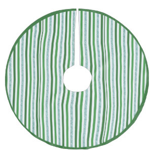 Modern Green Silver Glitzer Weihnachten Weihnachte Polyester Weihnachtsbaumdecke