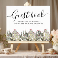 Modern Green Watercolor Cactus