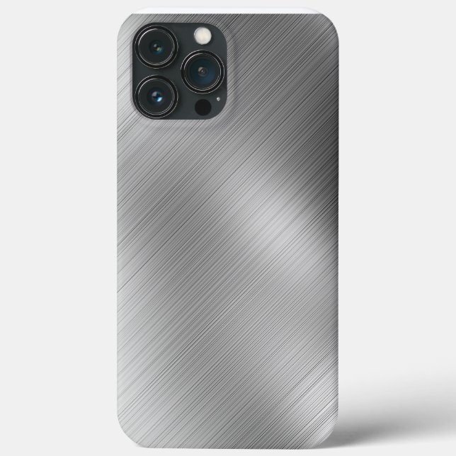Modern Grey Texture Template Case-Mate iPhone Hülle (Rückseite)