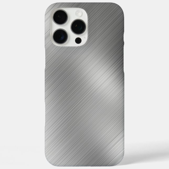 Modern Grey Texture Template Case-Mate iPhone Hülle (Rückseite)