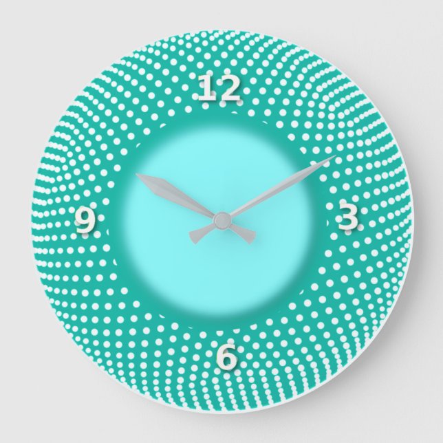 Modern Große Wanduhr (Vorderseite)