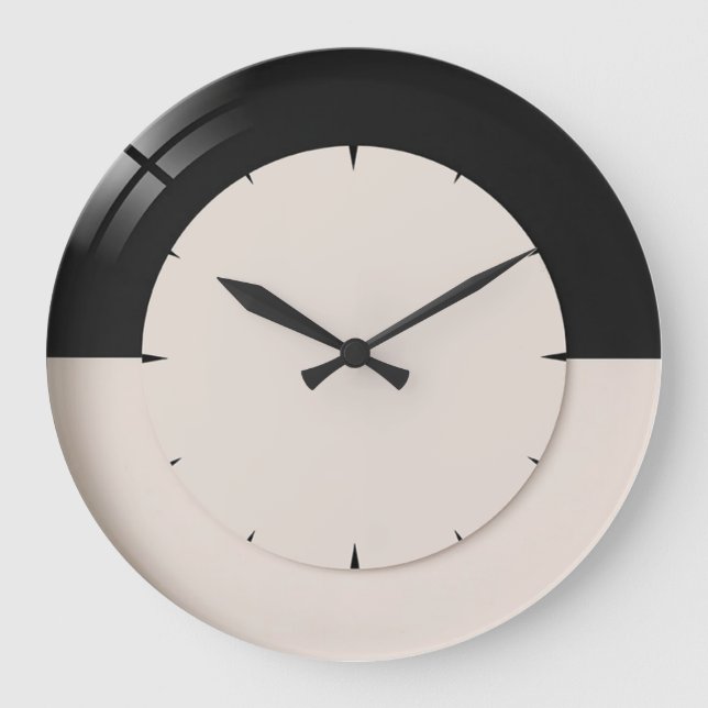 Modern Große Wanduhr (Vorderseite)