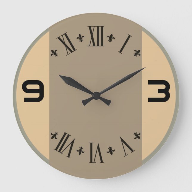 Modern  große wanduhr (Vorderseite)