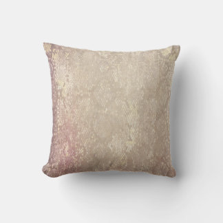Modern Grunge Schlange Haut Tiermuster Kissen