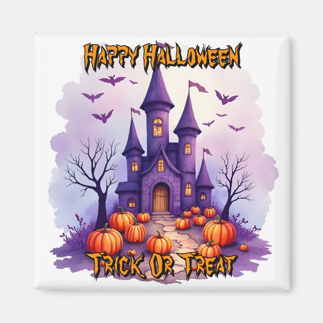 Modern Halloween Spooky Cute Collection Magnet (Vorne)