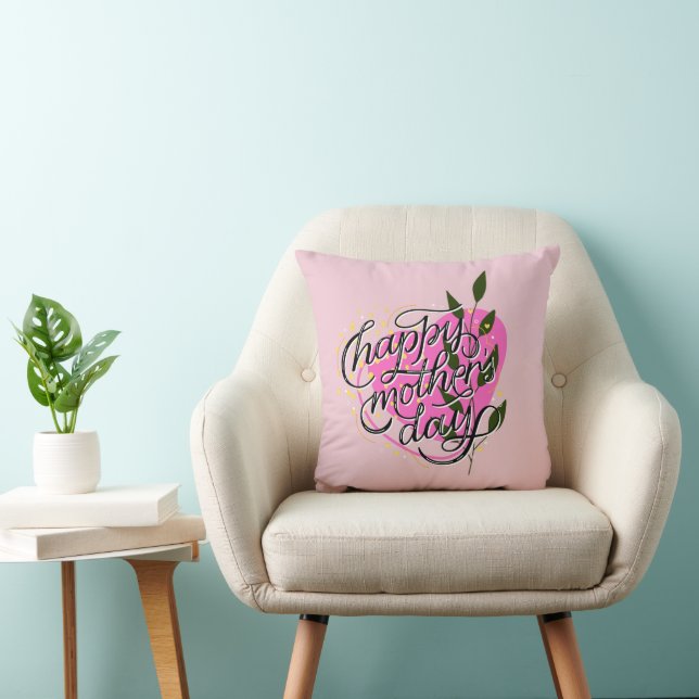 Modern Happy Mother Day Kissen (Stuhl )