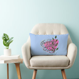 Modern Happy Mother Day Lendenkissen