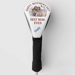 Modern Happy Mother's Day Best Mama jemals Golf Headcover