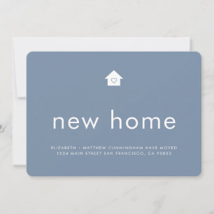 Modern hell Minimalistisch Neue Zuhause Ankündigung