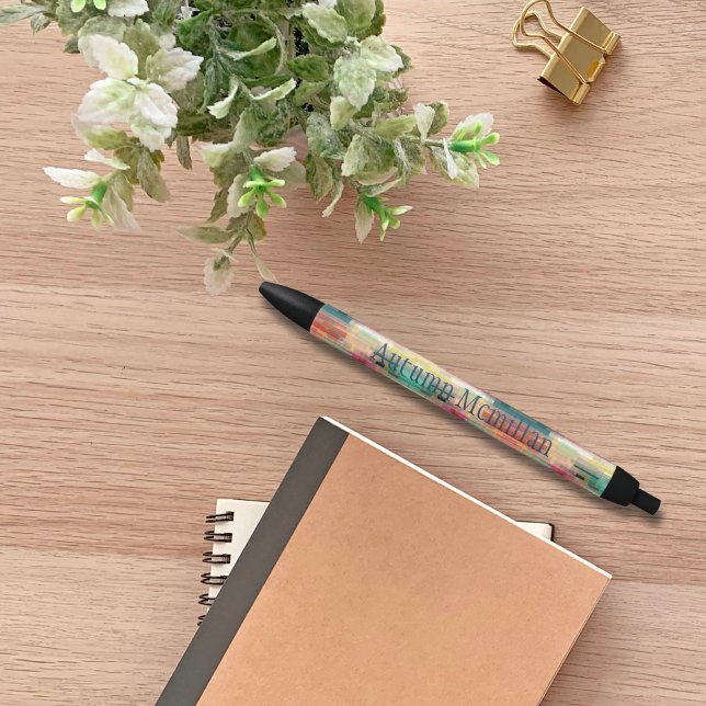 Modern Herbst Herbst Farben Aquarellfarben Monogra Kugelschreiber (Von Creator hochgeladen)