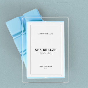 Modern hinzufügen Sie Ihr Markenzeichen Black Bord Weinetikett