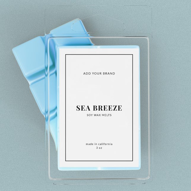 Modern hinzufügen Sie Ihr Markenzeichen Black Bord Weinetikett (Von Creator hochgeladen)