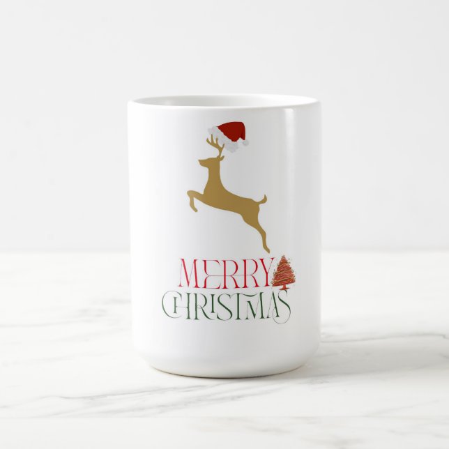Modern Holiday Coffee Mugs Christmas Kaffeetasse (Mittel)