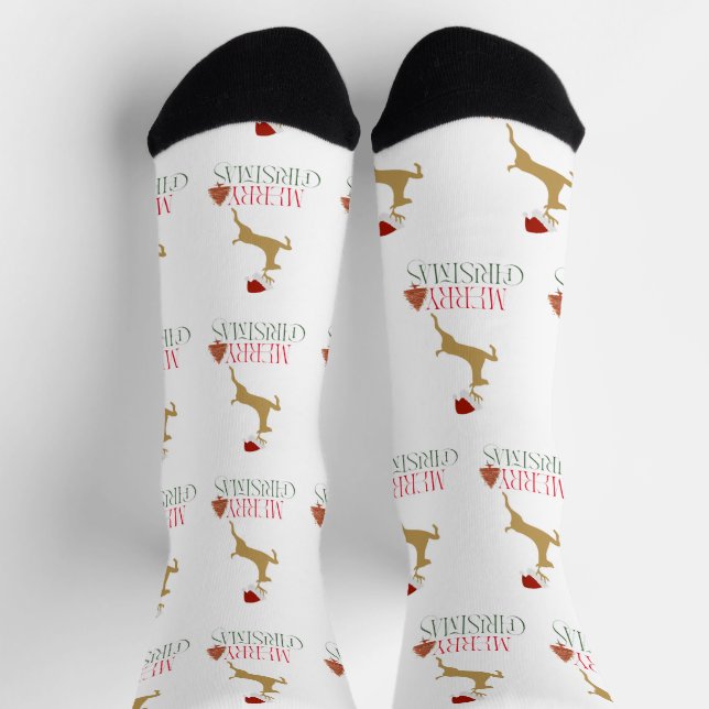 Modern Holiday  Socks Christmas Socken (Oben)