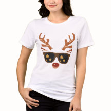 Modern Holiday Whimsical Reindeer Christmas