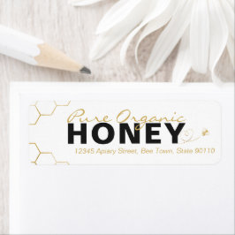 Modern Honey Bees Gold Honeycomb