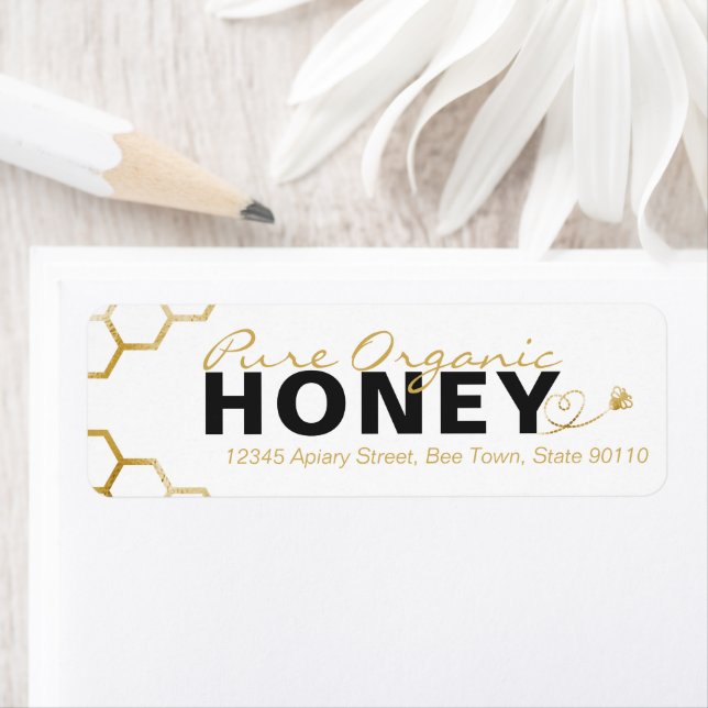Modern Honey Bees Gold Honeycomb (Insitu)