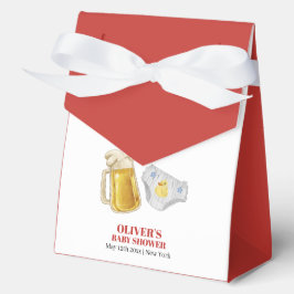 Modern Huggies Chuggies Beer Diaper Baby Shower  Geschenkschachtel