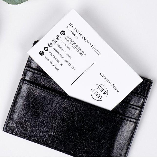 Modern I einfach Visitenkarte (Von Creator hochgeladen)