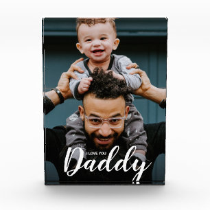Modern I Liebe You Daddy Script Custom Foto