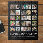 Modern in der Liebe Erinnerungsfotografie Collage Puzzle<br><div class="desc">Eine einfache Möglichkeit, jemanden, der einem nah ist, auch wenn er nicht mehr in der Nähe ist, behalten: Das kann ein Puzzle aus Foto darstellen. Dieses spezielle Rätsel mit seinen 25 Fotos mag eine kleine Geste sein, aber es kann eine Welt der Veränderung schaffen. Das Puzzle ist perfekt für eine...</div>