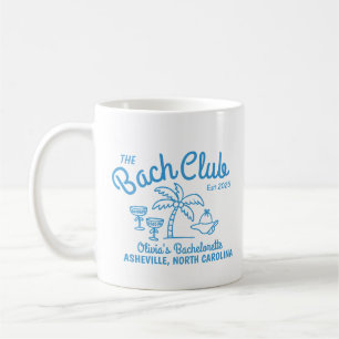 Modern Individuelle Name Island Date Bachelorette Kaffeetasse