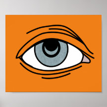 Modern Insomniac Eye Pop Art