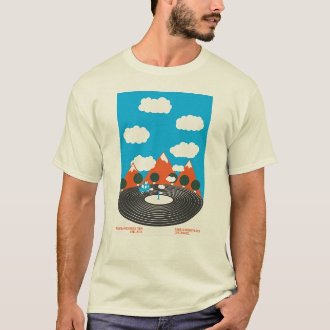 Modern Is Not Progress Tour T-Shirt (Vorderseite)