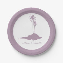 Modern Island Beach Wedding - Violet