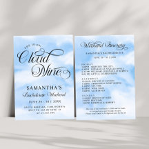 Modern ist sie auf Cloud 9 Bachelorette Wochenende