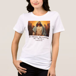 Modern Jesus - *Seid wach. Lieben. Geweckt werden. Tri-Blend Shirt