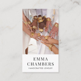 Modern Jewelier Designer Business Card Visitenkarte