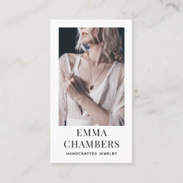 Modern Jewelier Designer Business Card Visitenkarte