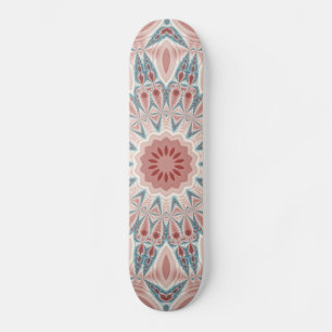 Modern Kaleidoskop Mandala Fraktal Kunst Skateboard